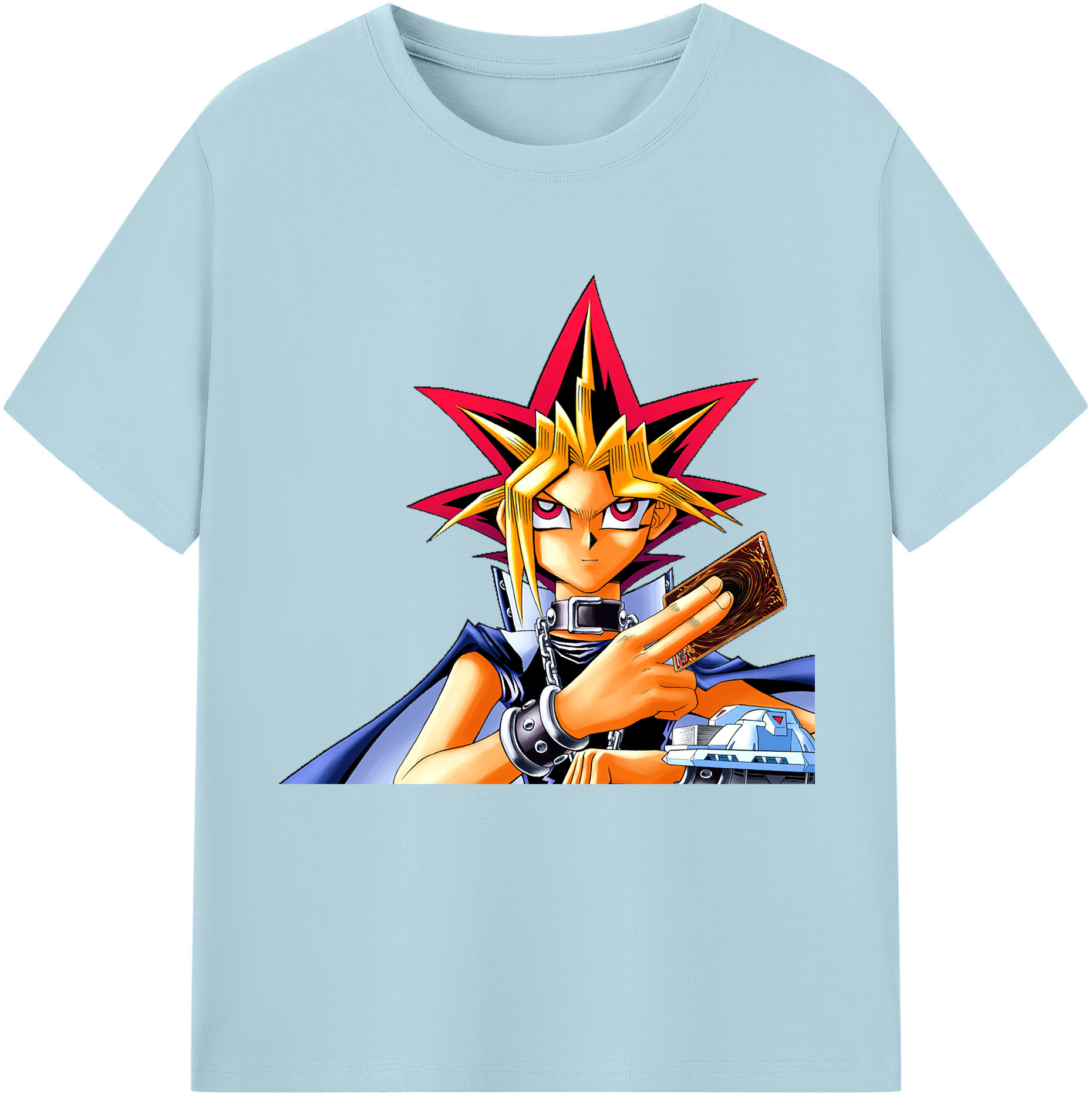 （画像用） 遊☆戯☆王 Yu-Gi-Oh! 綿100％半袖Tシャツ（フロントプリント）